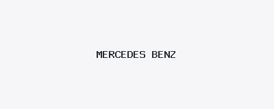 MERCEDES BENZ