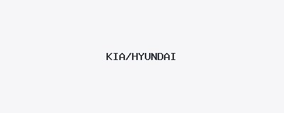 KIA/HYUNDAI