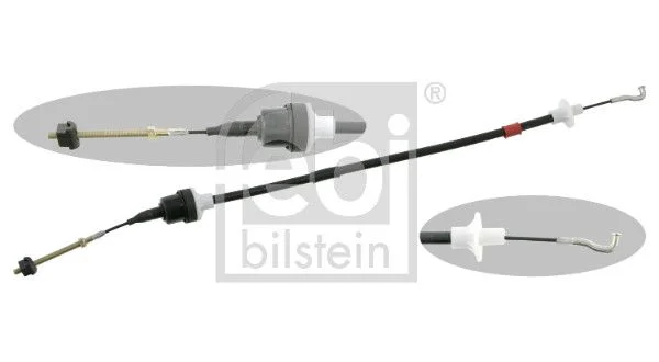 Cabo de acionamento, controlo da embraiagem FEBI BILSTEIN 04197
