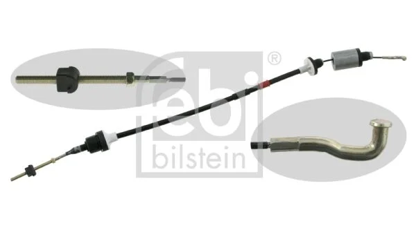 Cabo de acionamento, controlo da embraiagem FEBI BILSTEIN 04207
