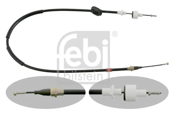 Cabo de acionamento, controlo da embraiagem FEBI BILSTEIN 06236