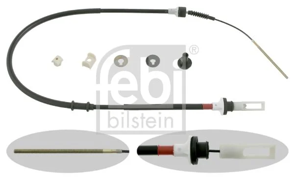 Cabo de acionamento, controlo da embraiagem FEBI BILSTEIN 12756