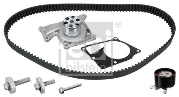 Bomba d'água e kit de correia dentada FEBI BILSTEIN 173163