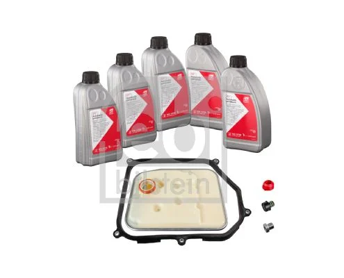 Conjunto de Peças, troca de óleo da transmissão automática Transmission Oil and Filter Service Kit FEBI BILSTEIN 176814