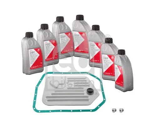 Conjunto de Peças, troca de óleo da transmissão automática Transmission Oil and Filter Service Kit FEBI BILSTEIN 176879
