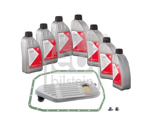 Conjunto de Peças, troca de óleo da transmissão automática Transmission Oil and Filter Service Kit FEBI BILSTEIN 179355