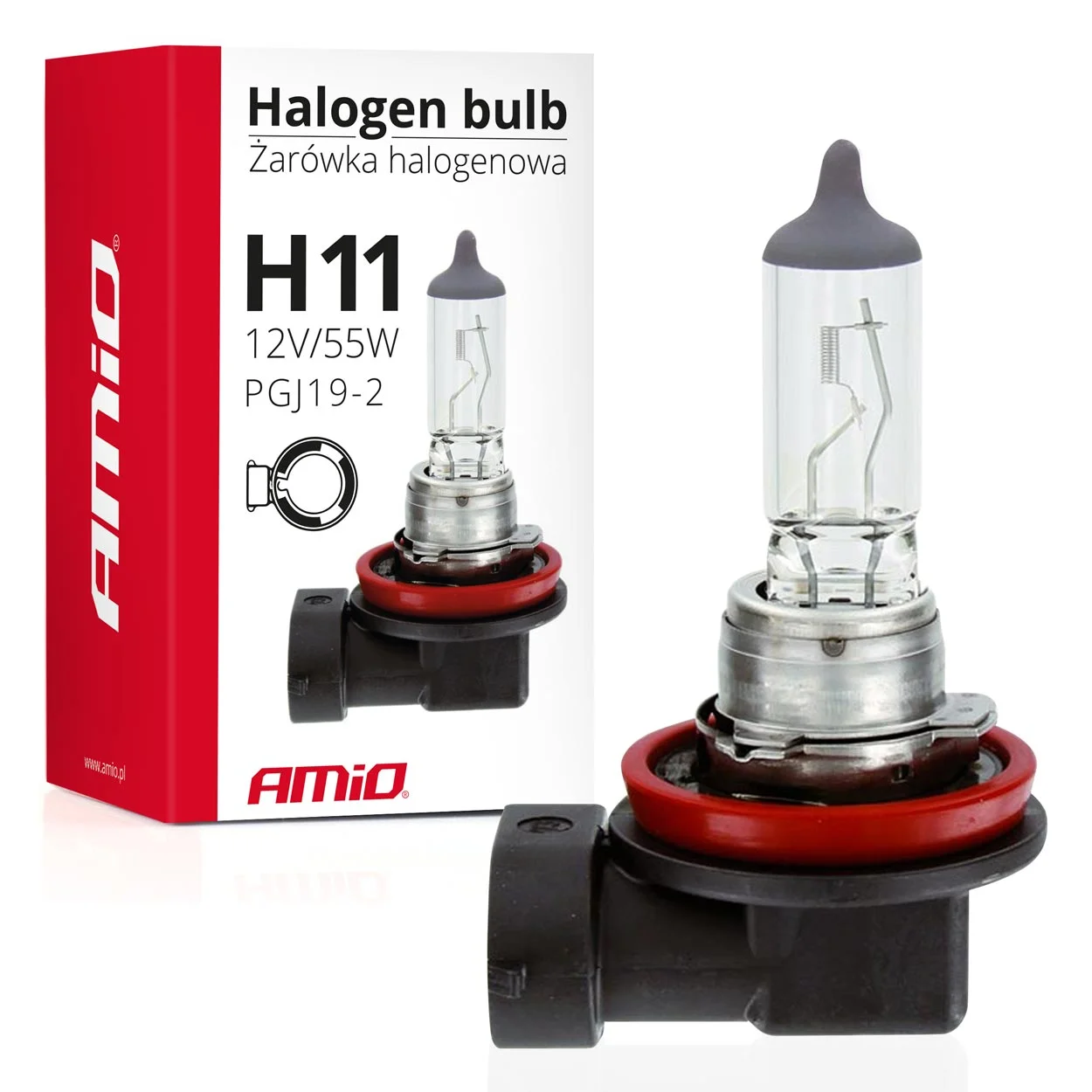Bulb, headlight AMiO 01159