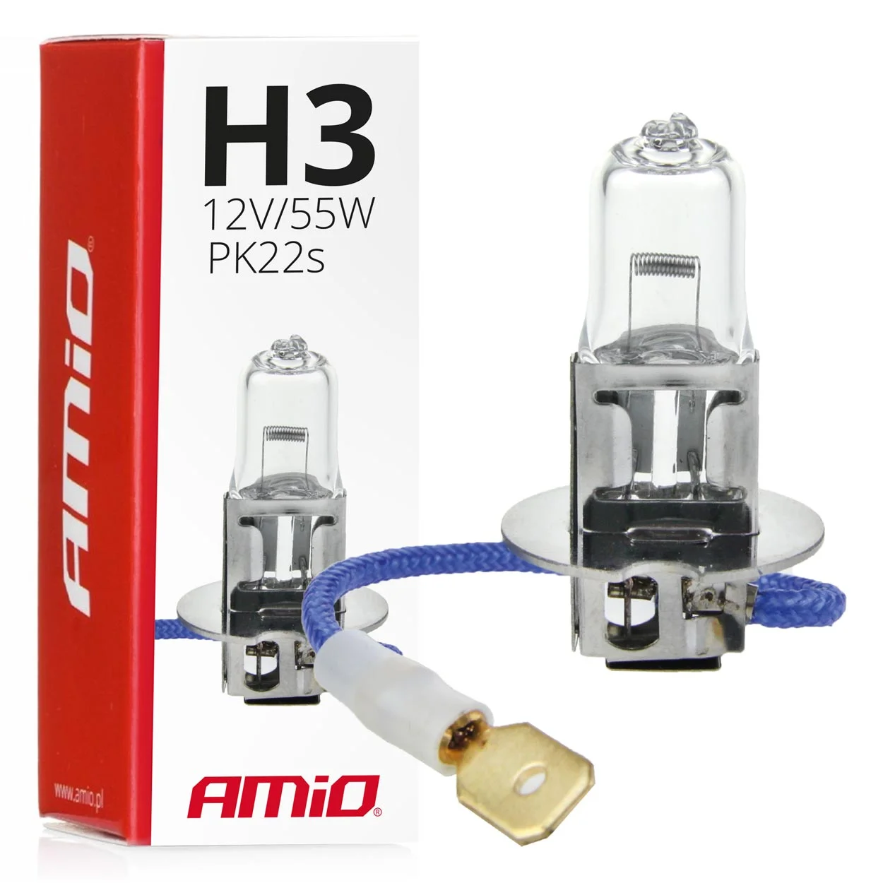 Bulb, headlight AMiO 01478