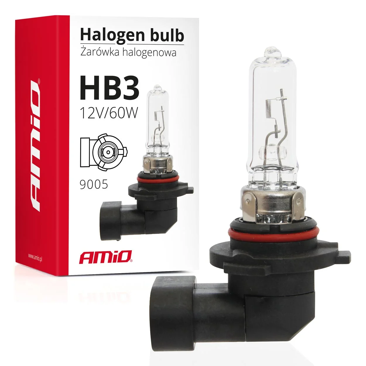 Bulb, headlight AMiO 01479