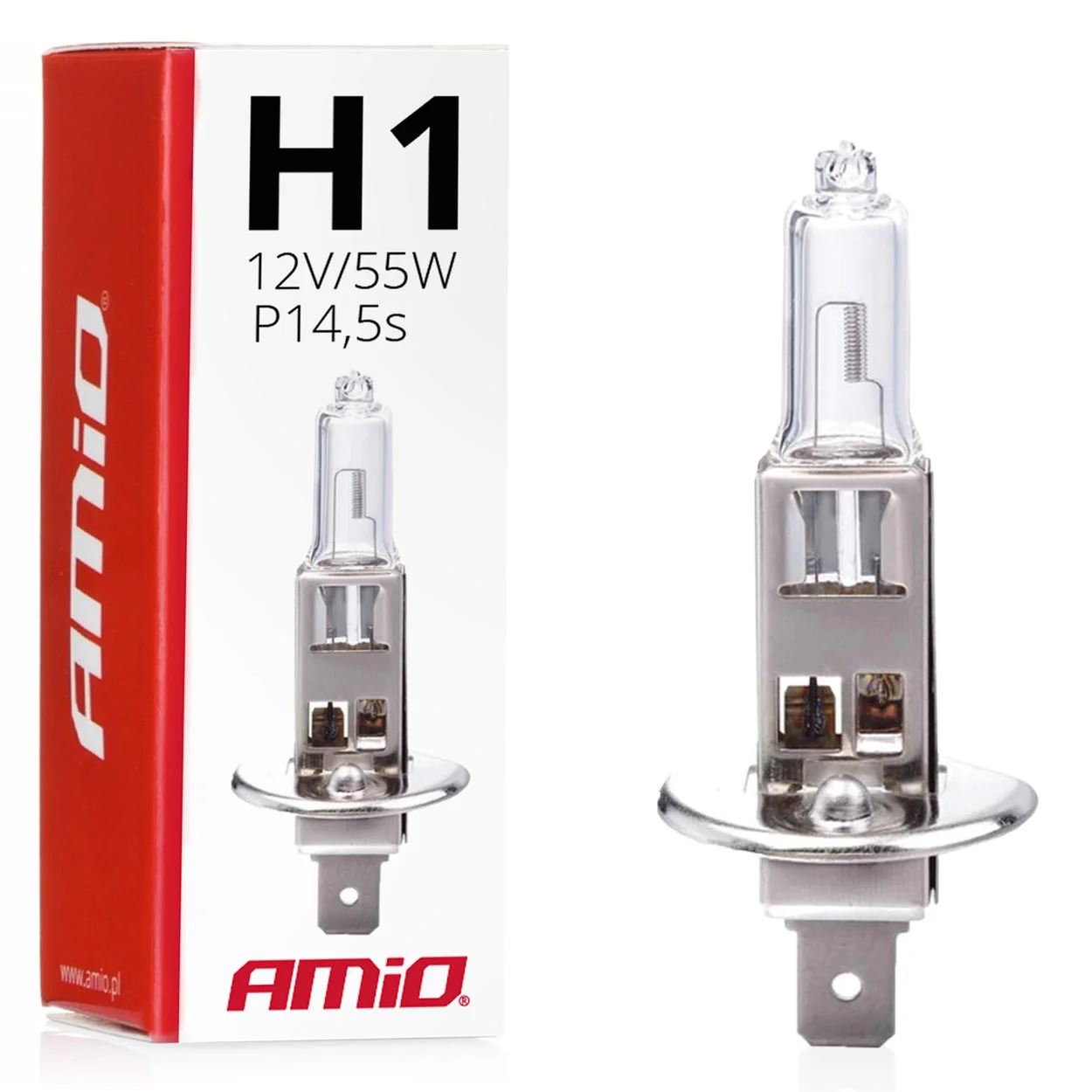 Bulb, headlight AMiO 01484