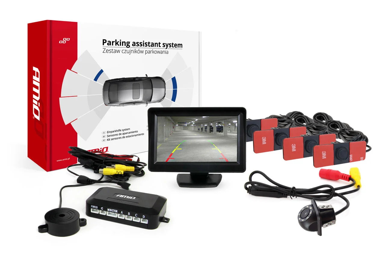 Sensor kit, park distance control AMiO 02264
