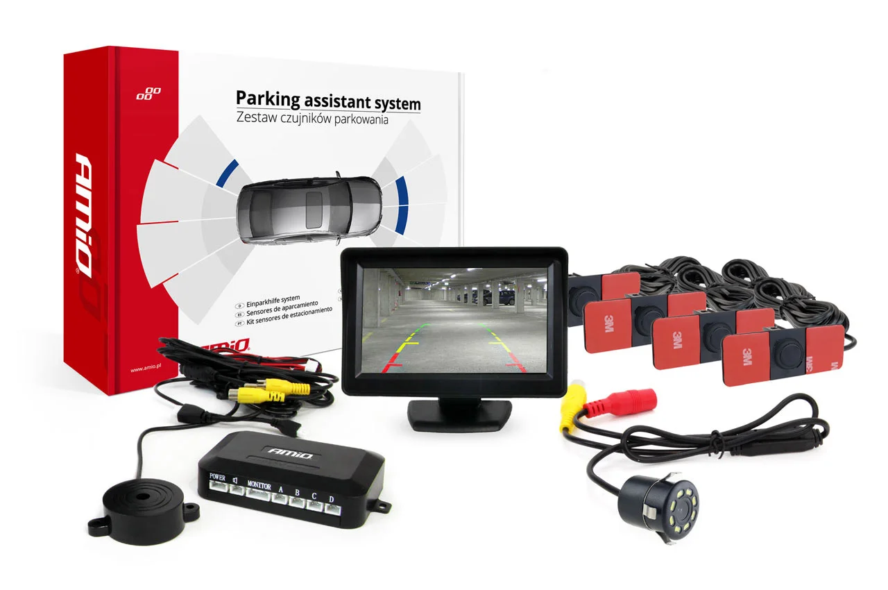 Sensor kit, park distance control AMiO 02270