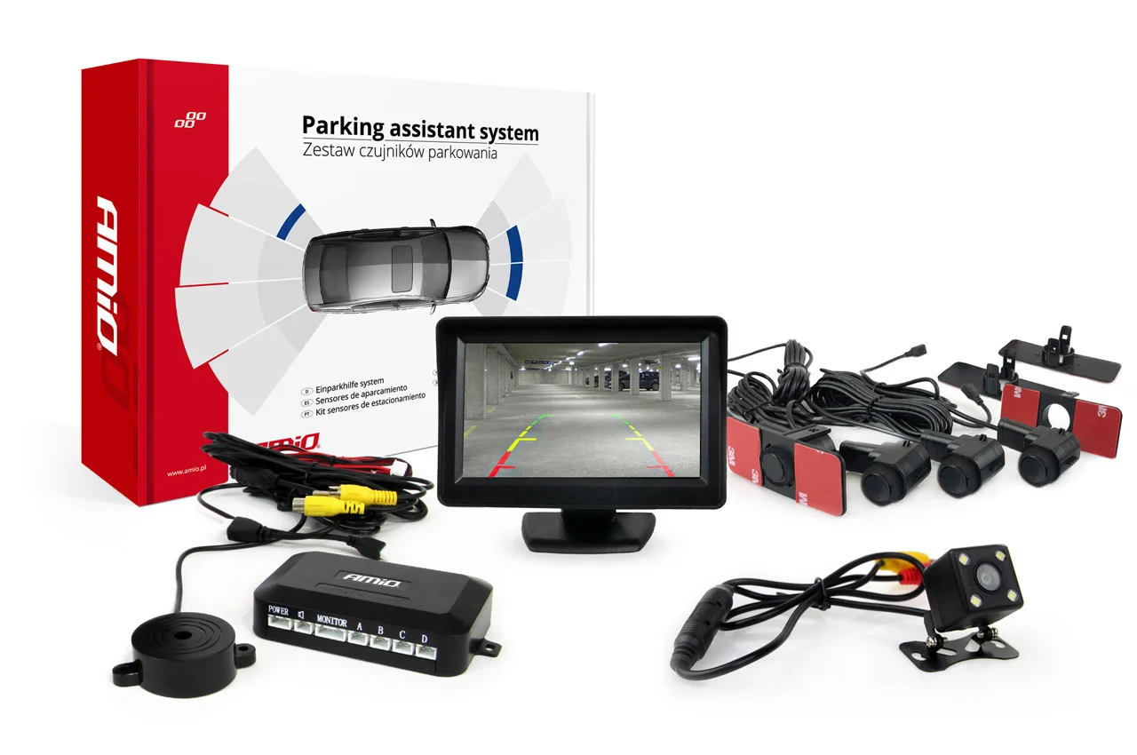 Sensor kit, park distance control AMiO 02277