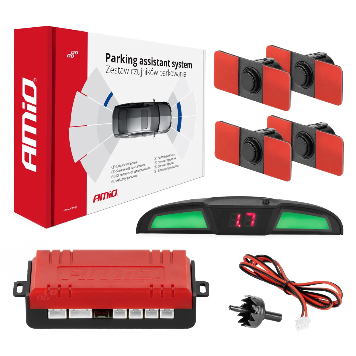 Sensor kit, park distance control AMiO 02285