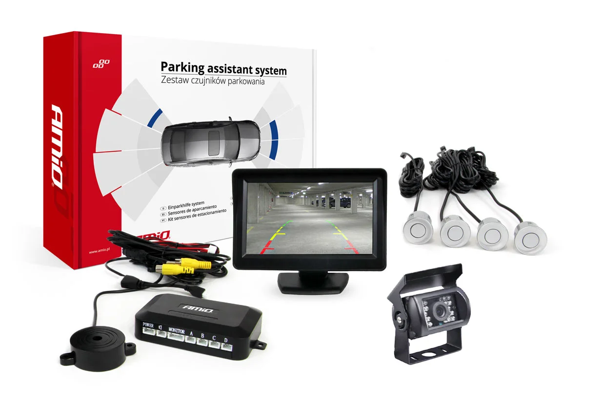 Kit de sensores, sistema auxiliar de estacionamento AMiO 02676