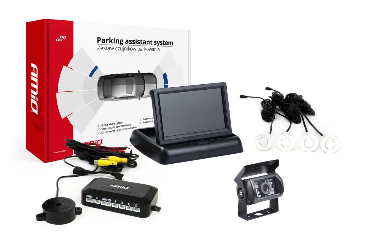 Kit de sensores, sistema auxiliar de estacionamento AMiO 02685
