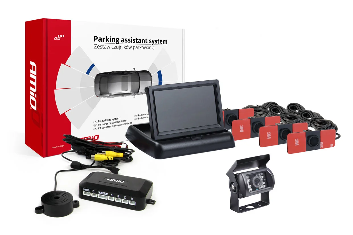 Kit de sensores, sistema auxiliar de estacionamento AMiO 02712