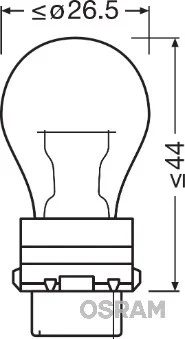 Lâmpada OSRAM 3757AK