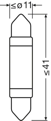 Lâmpada OSRAM 6413DWP-1BL