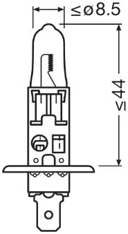Lâmpada OSRAM 64150NBS-2HB
