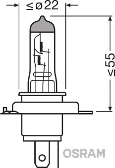 Lâmpada OSRAM 64193NL
