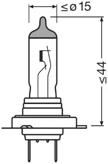 Lâmpada OSRAM 64210CBN