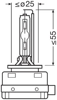 Lâmpada OSRAM 66140XNN