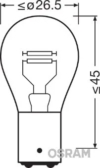 Bulb OSRAM 7225-02B