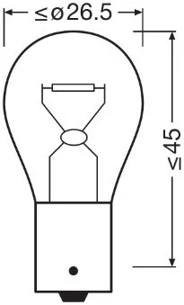 Lâmpada OSRAM 7507-2BL