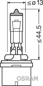 Lâmpada OSRAM 881