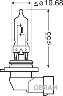 Lâmpada OSRAM 9005