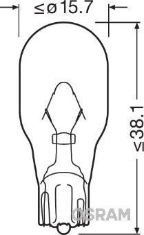 Lâmpada OSRAM 921NA