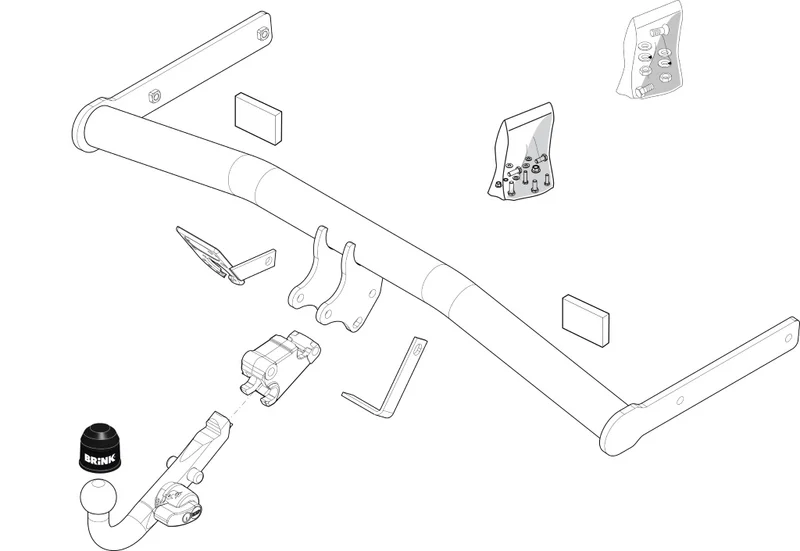 Trailer Hitch BRINK GROUP 427600