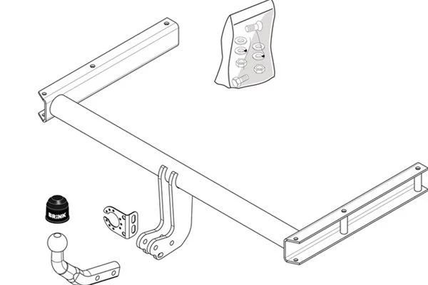 Trailer Hitch BRINK 492500