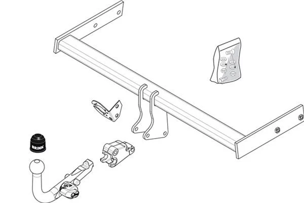 Engate de Reboque BRINK 492900