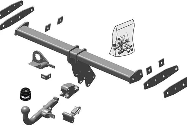 Engate de Reboque BRINK 517600