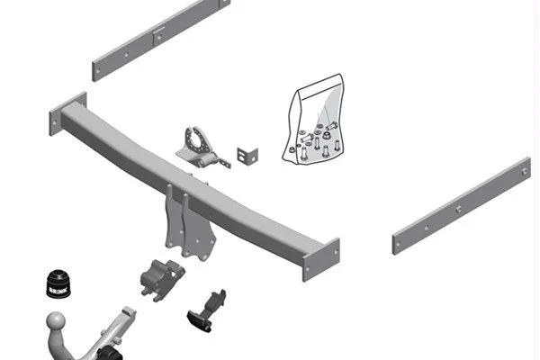 Engate de Reboque BRINK 550800