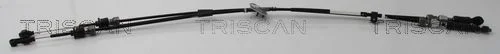 Cable Pull, manual transmission TRISCAN 8140 50706