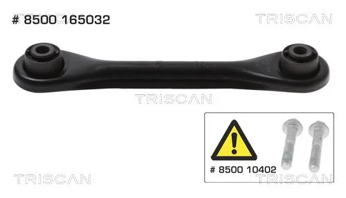 Haste/Estrovo, suspensão da roda TRISCAN 8500 165032