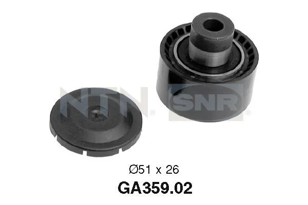 Polia de Desvio/Guia, correia do alternador SNR GA359.02
