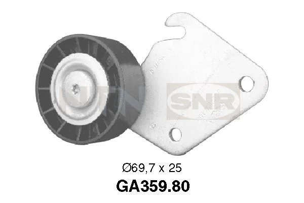 Polia de Desvio/Guia, correia do alternador SNR GA359.80