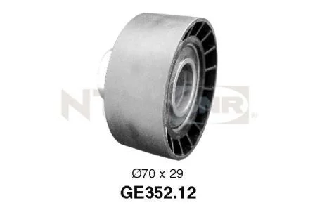 Deflection Pulley/Guide Pulley, timing belt SNR GE352.12