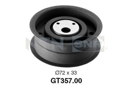 Tensioner Pulley, timing belt SNR GT357.00