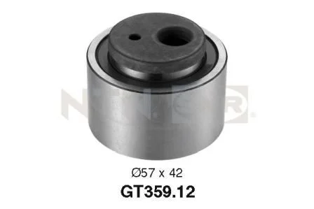 Tensioner Pulley, timing belt SNR GT359.12