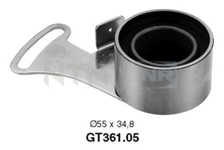 Tensioner Pulley, timing belt SNR GT361.05