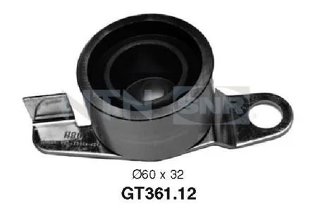 Tensioner Pulley, timing belt SNR GT361.12