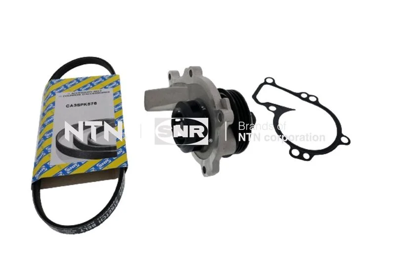 Bomba de Água + Kit de Correia em V SNR KAP859.471