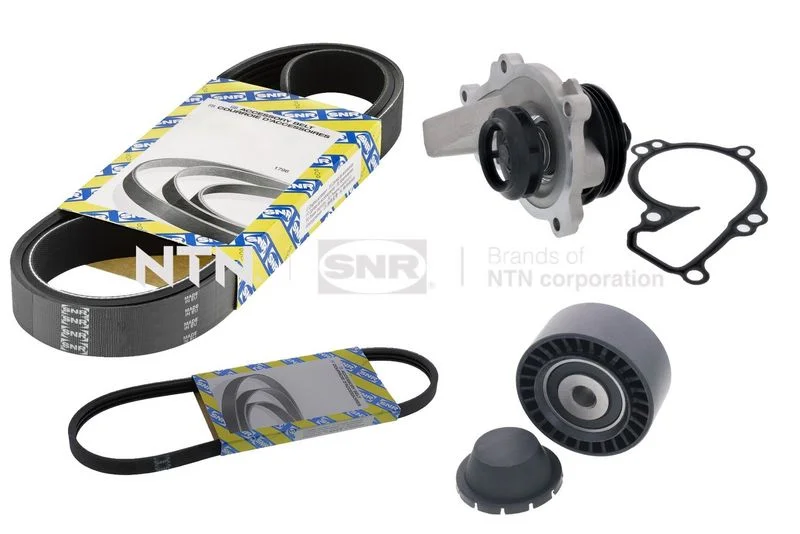 Bomba de Água + Kit de Correia em V SNR KAP859.490