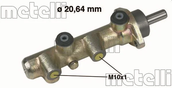 Cilindro Mestre dos Travões METELLI 05-0092