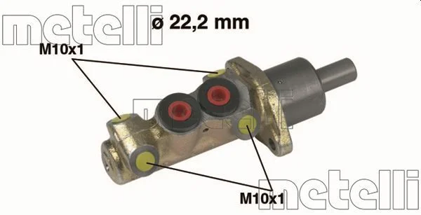 Cilindro Mestre dos Travões METELLI 05-0196